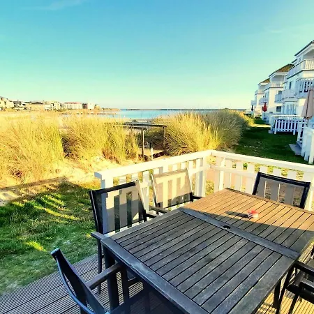 Doppelhaushaelfte In Direkter Strandlage Mit Meerblick Im Ostseeresort Olpenitz 卡珀尔恩